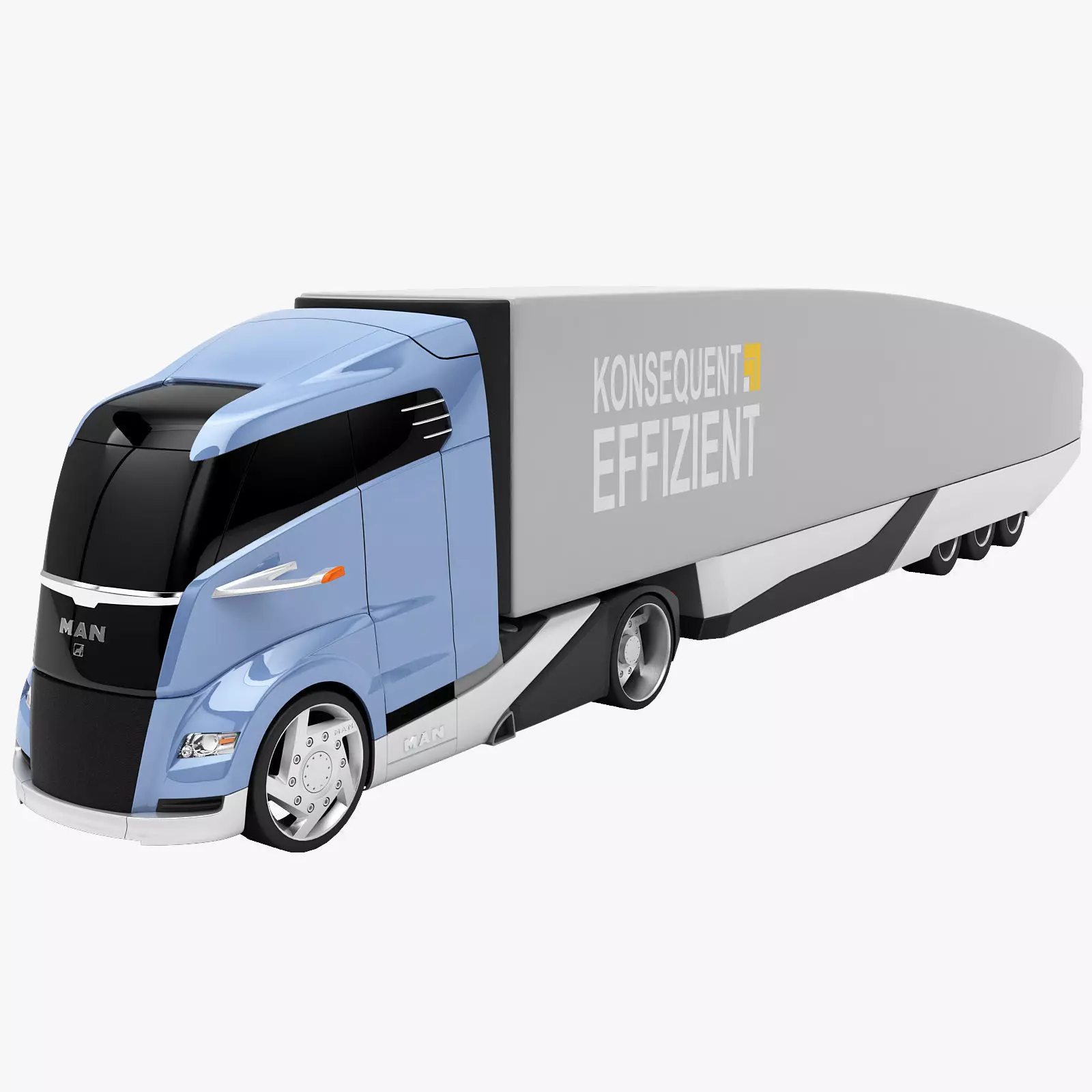 Concept Truck 3D model_0