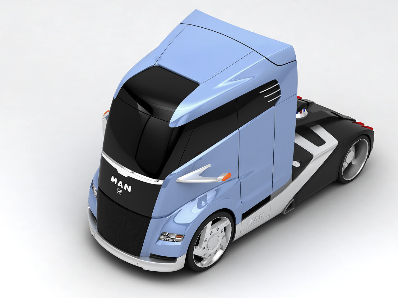Concept Truck 3D model_9