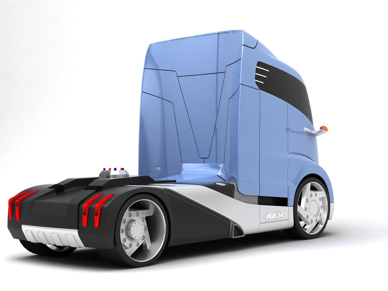 Concept Truck 3D model_12
