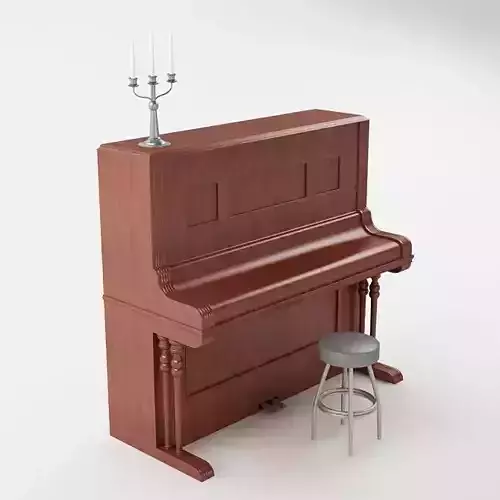 Piano 01 3D model