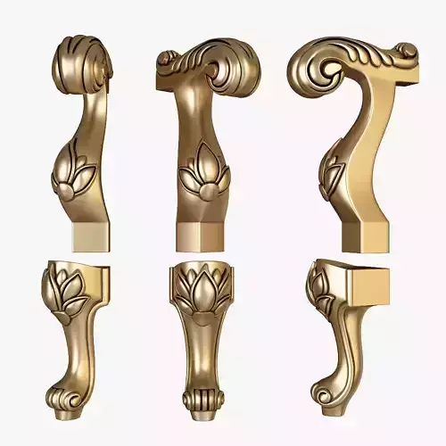 Arm and leg furniture for CNC