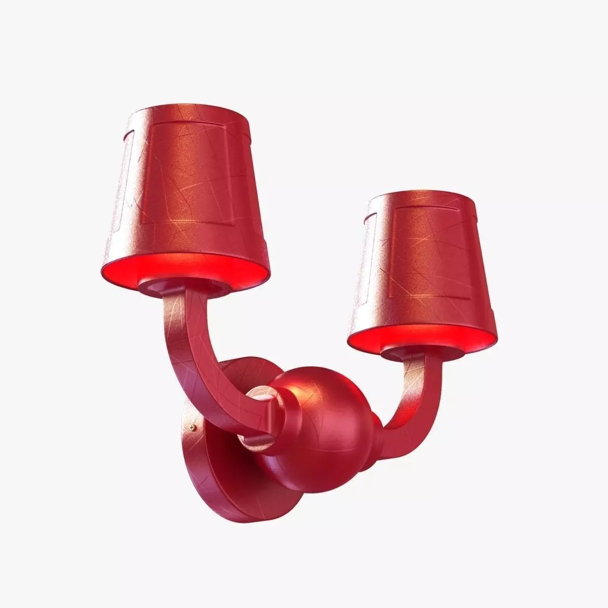 Paper Wall lamp studio job moooi 3D model_0