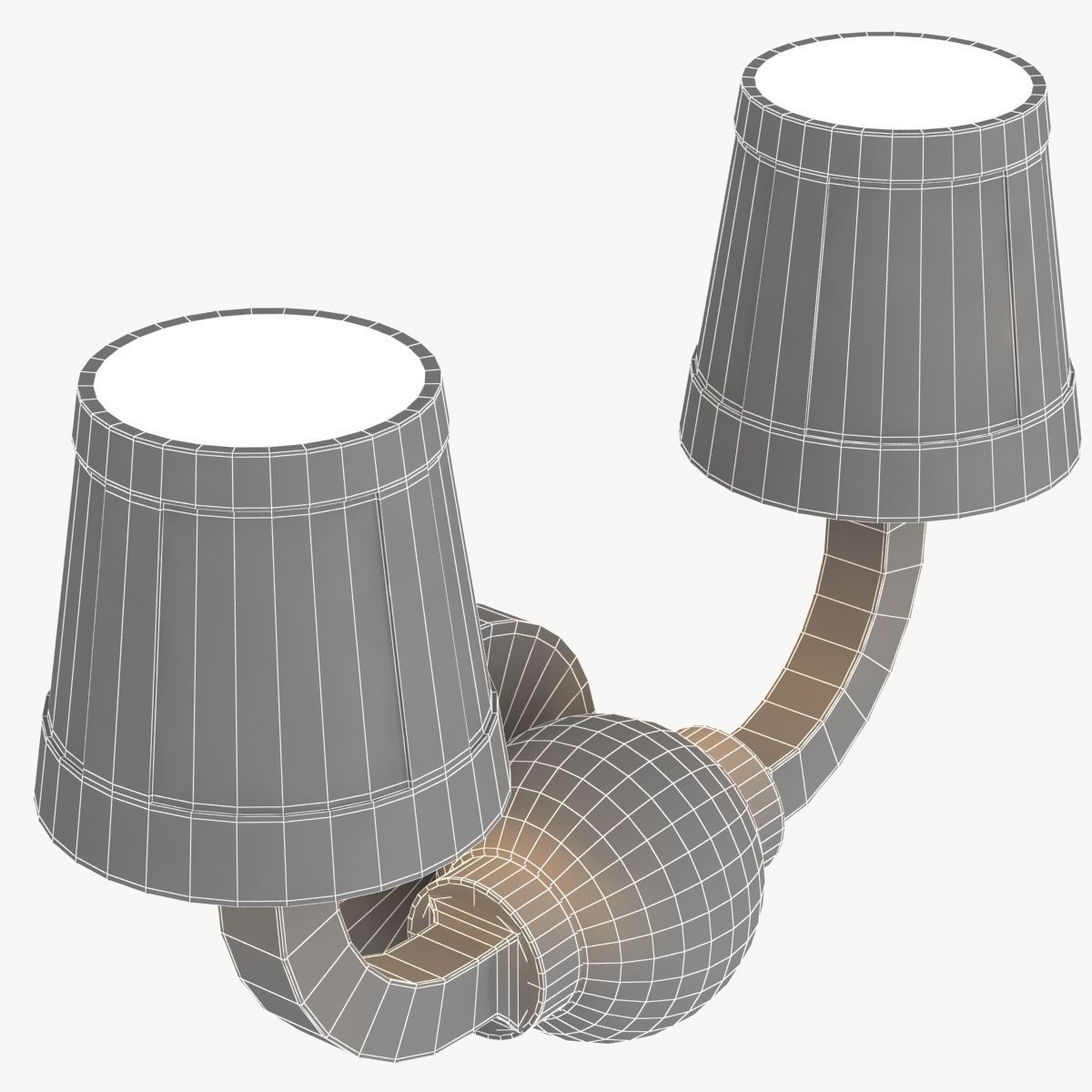 Paper Wall lamp studio job moooi 3D model_7