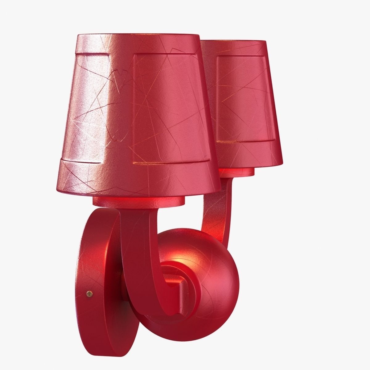 Paper Wall lamp studio job moooi 3D model_3