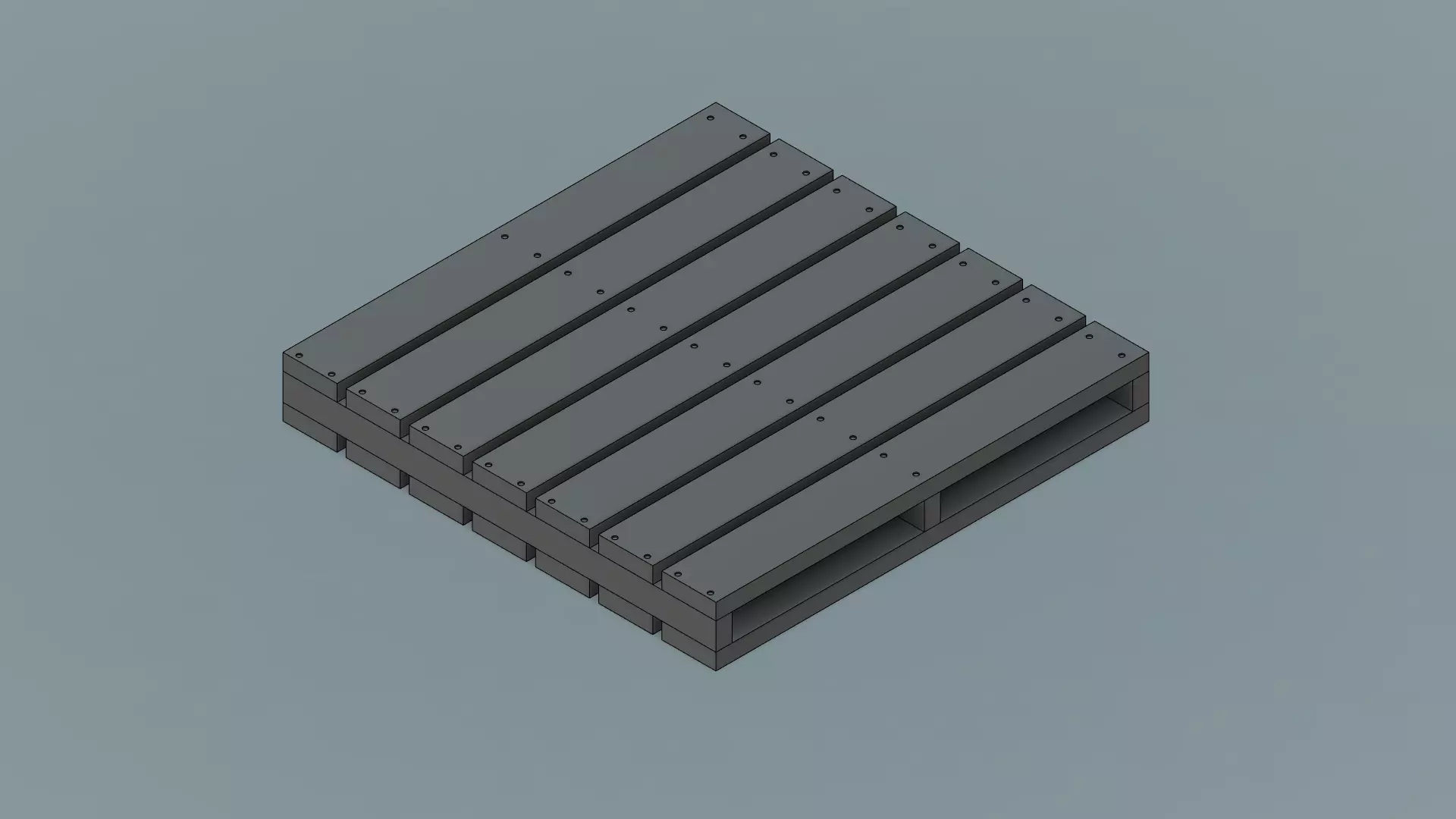 Pallet - smooth 3D print model