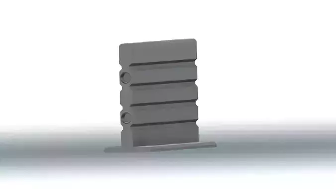 Tall Wall 3D print model