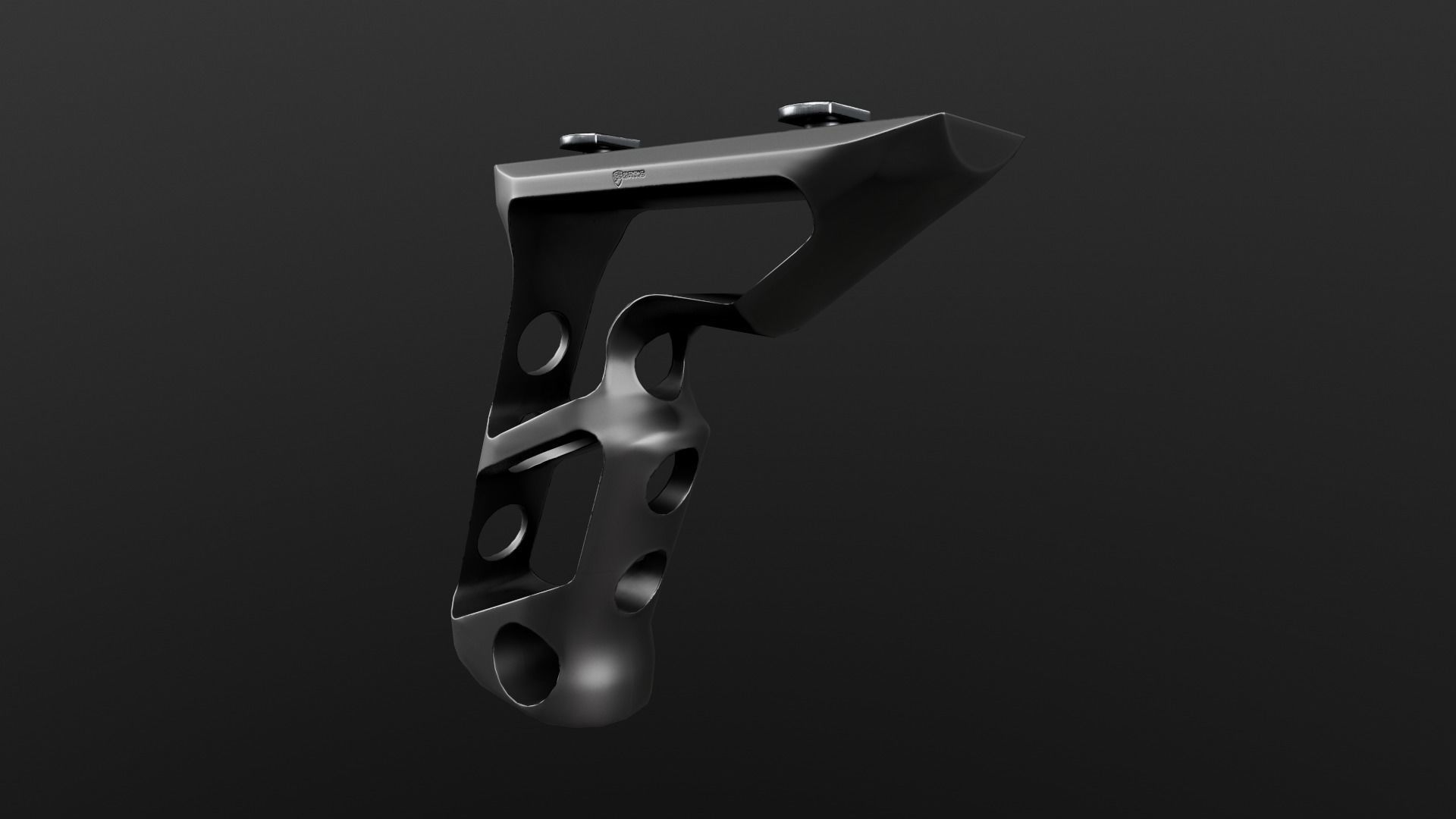 Fortis SHIFT MLOK Vertical Grip Low-poly 3D model_5