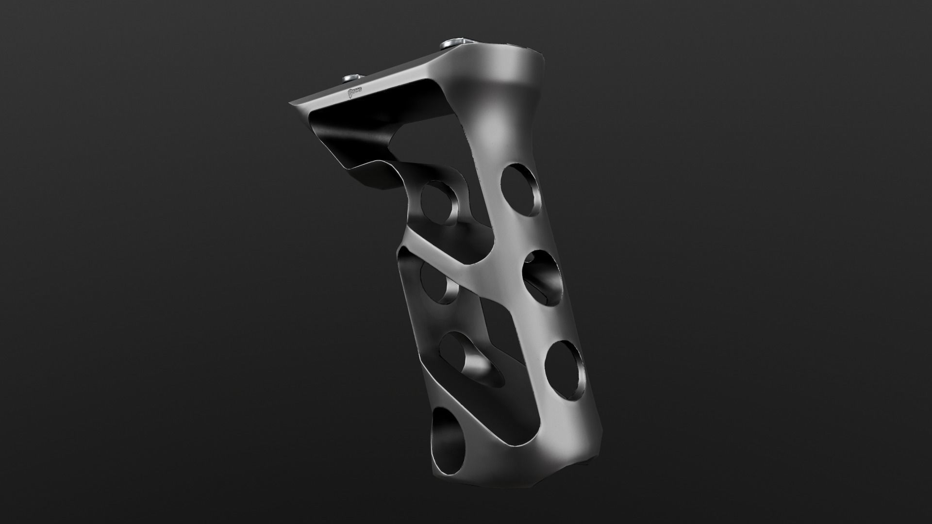 Fortis SHIFT MLOK Vertical Grip Low-poly 3D model_9