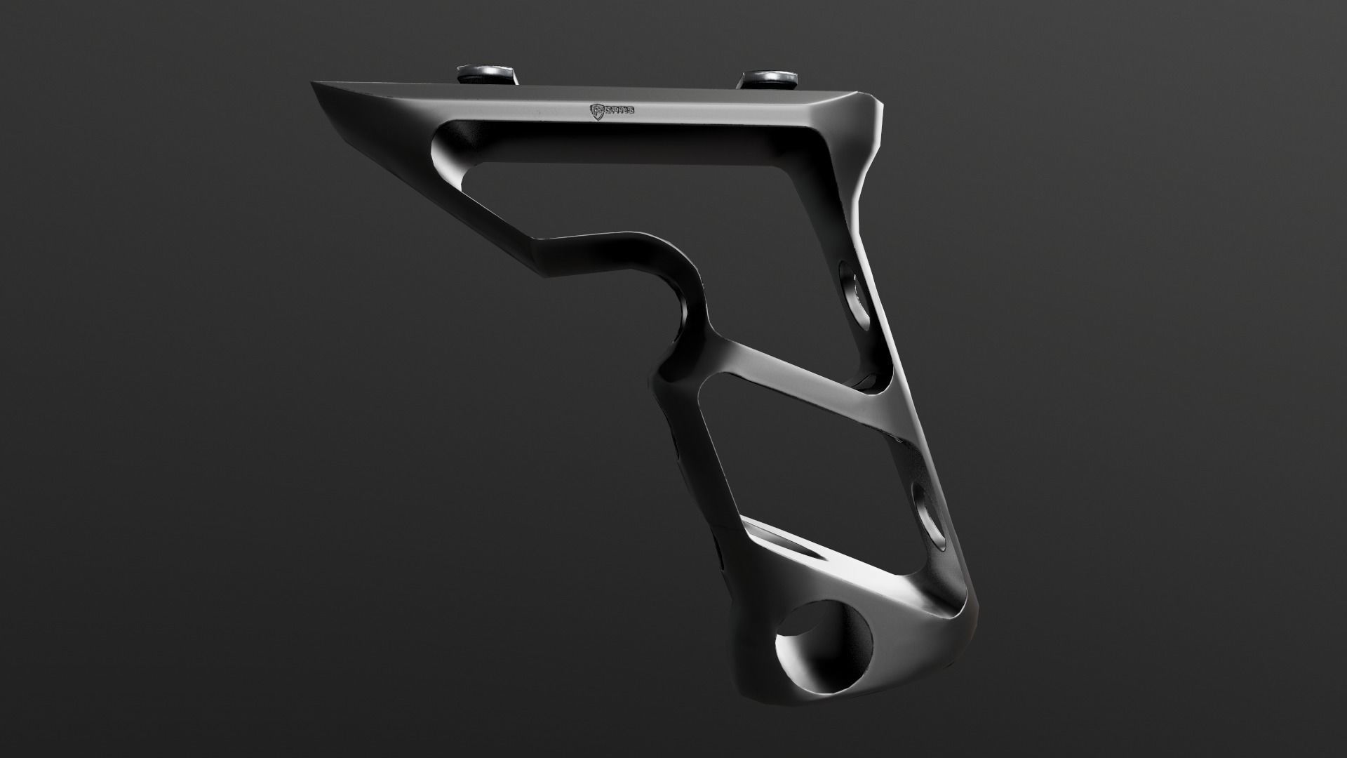 Fortis SHIFT MLOK Vertical Grip Low-poly 3D model_8