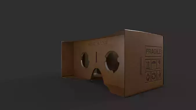 VR Cardboard 3D model