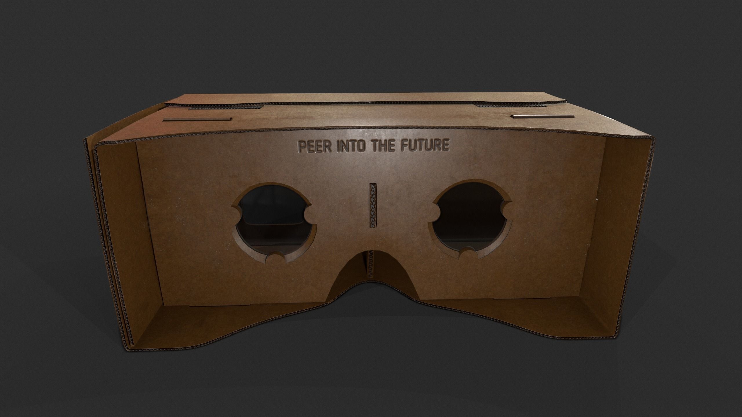 VR Cardboard 3D model_7