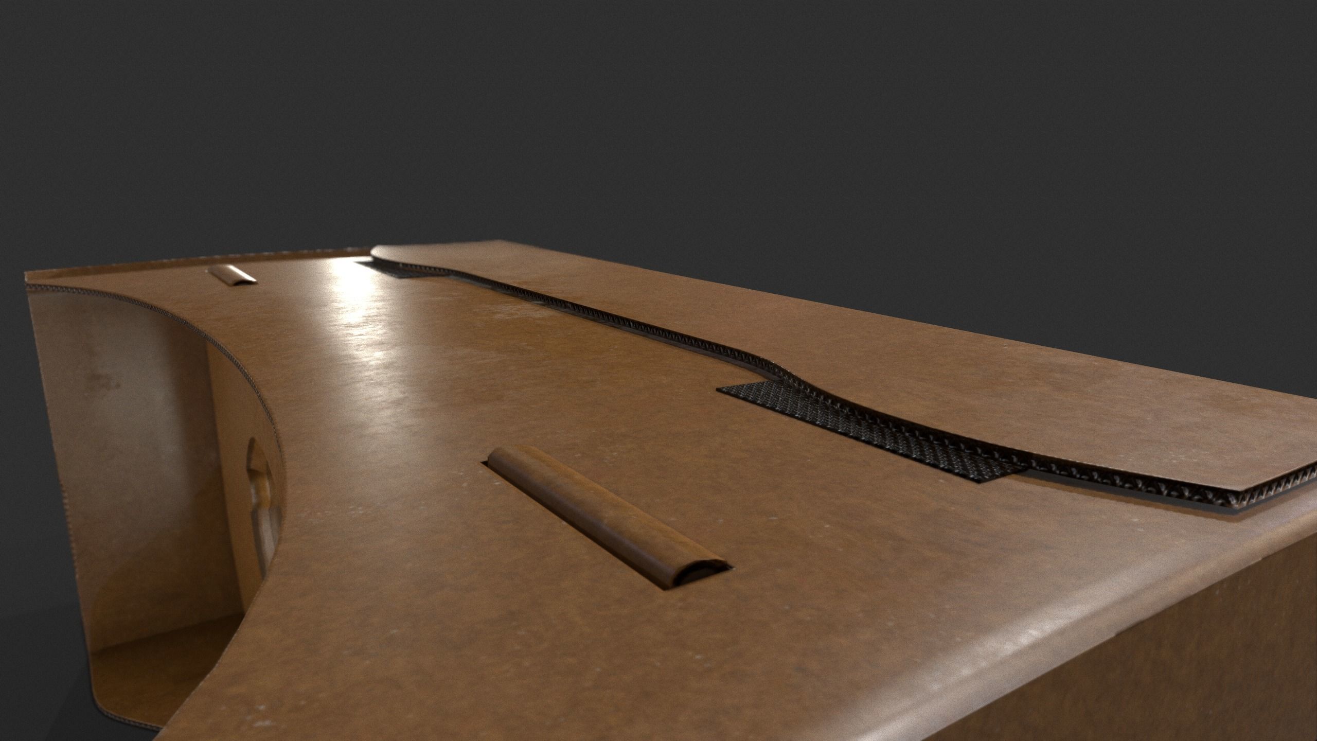 VR Cardboard 3D model_10