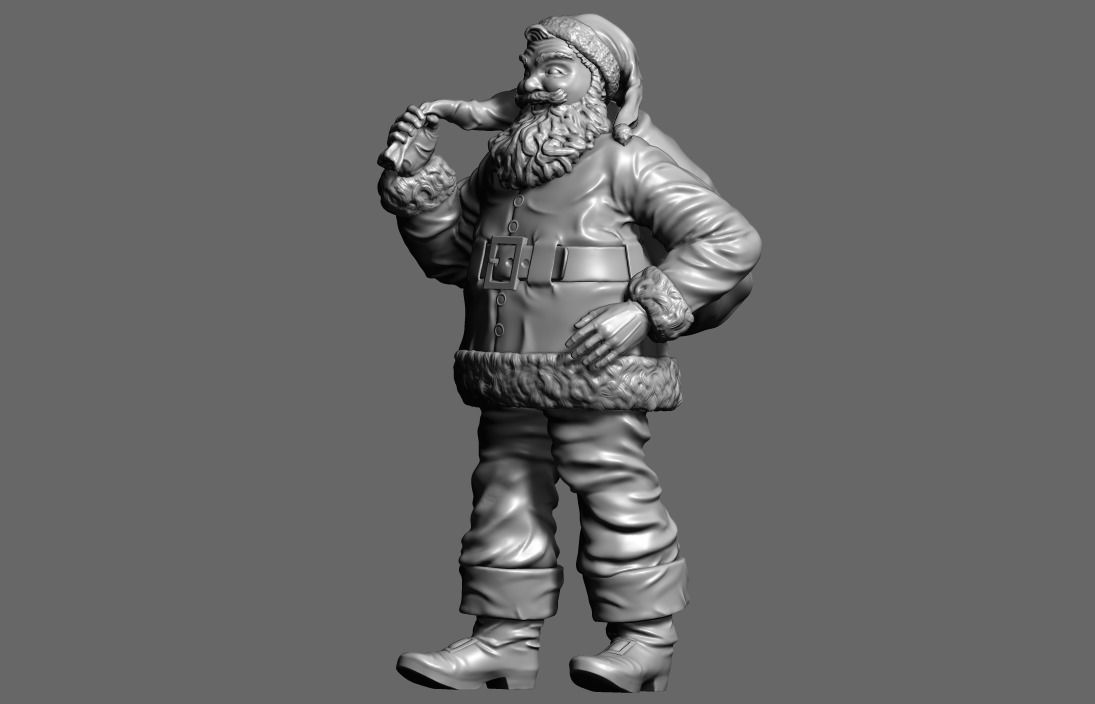 Santa Claus  3D print model_2