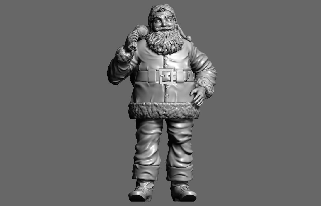 Santa Claus  3D print model_1