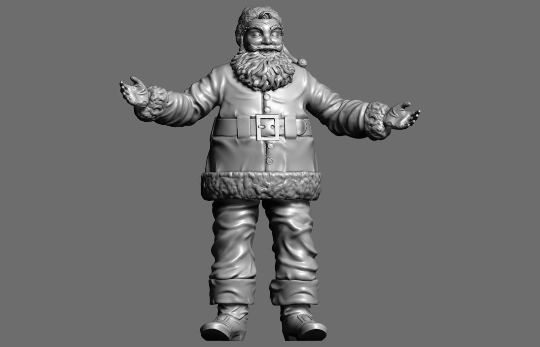 Santa Claus  3D print model_5