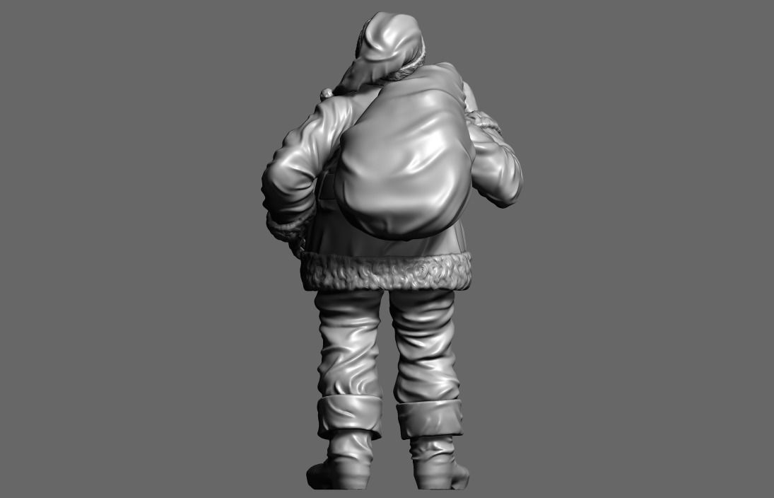 Santa Claus  3D print model_3