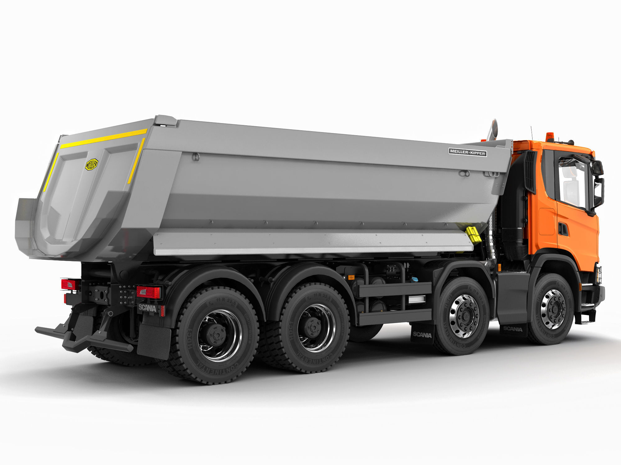 Truck XT 8X4 3D model_5