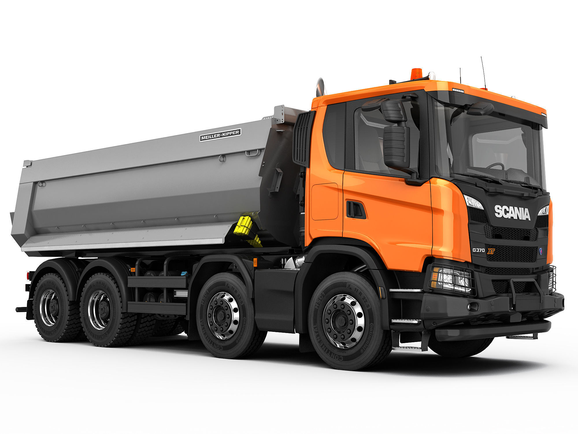 Truck XT 8X4 3D model_1