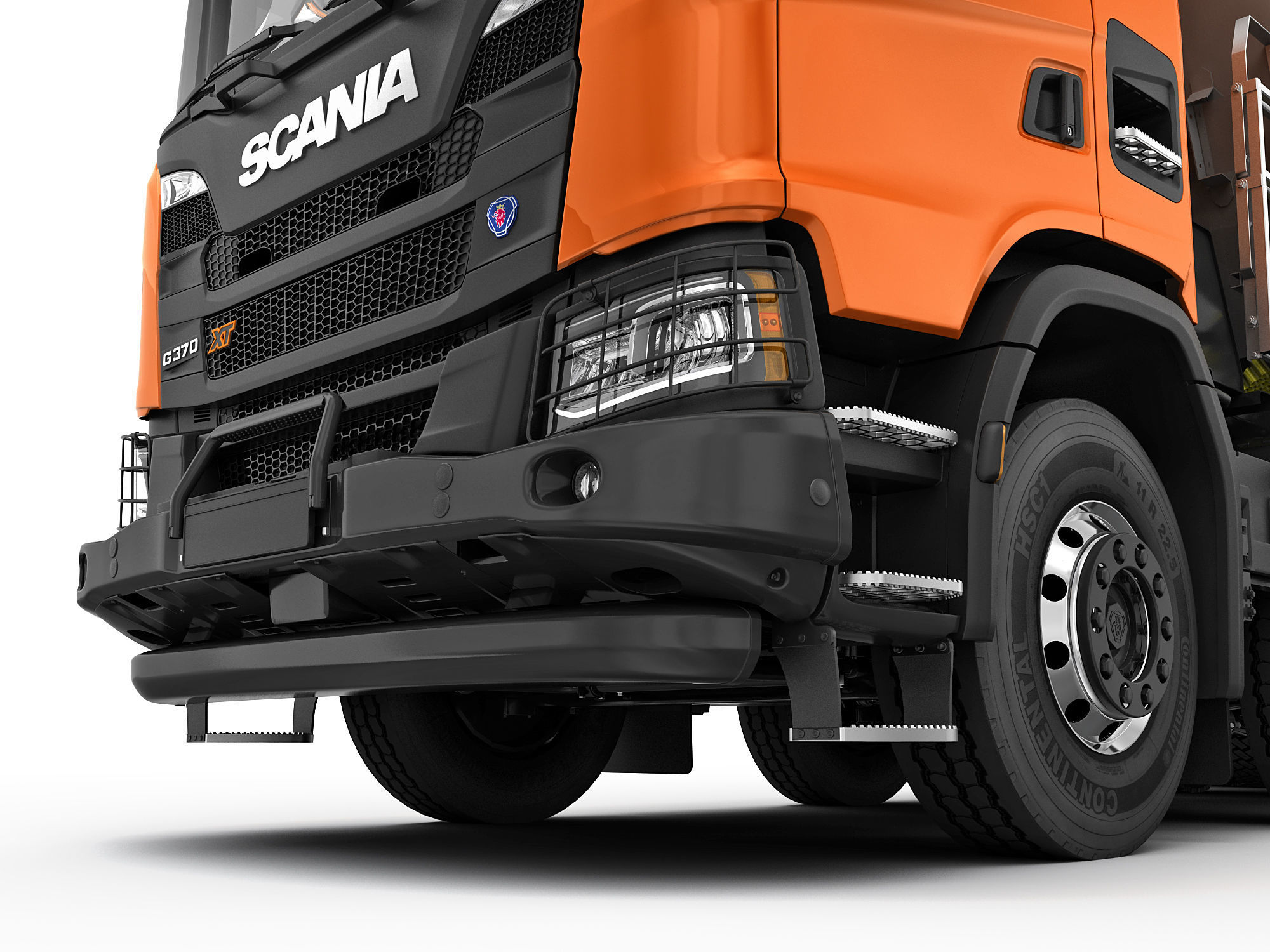 Truck XT 8X4 3D model_9