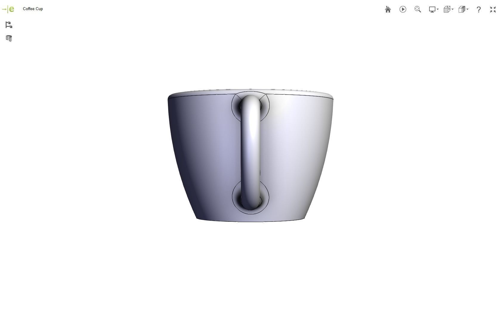 Coffee Cup 3D print model_22