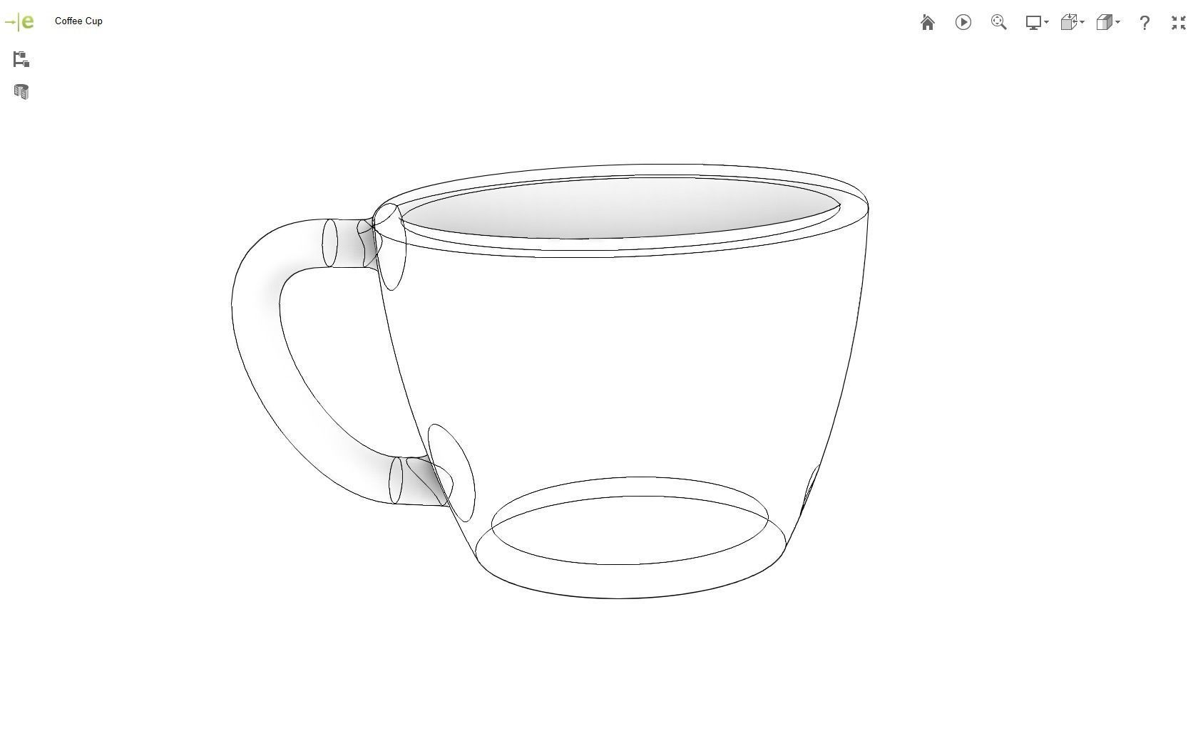 Coffee Cup 3D print model_31