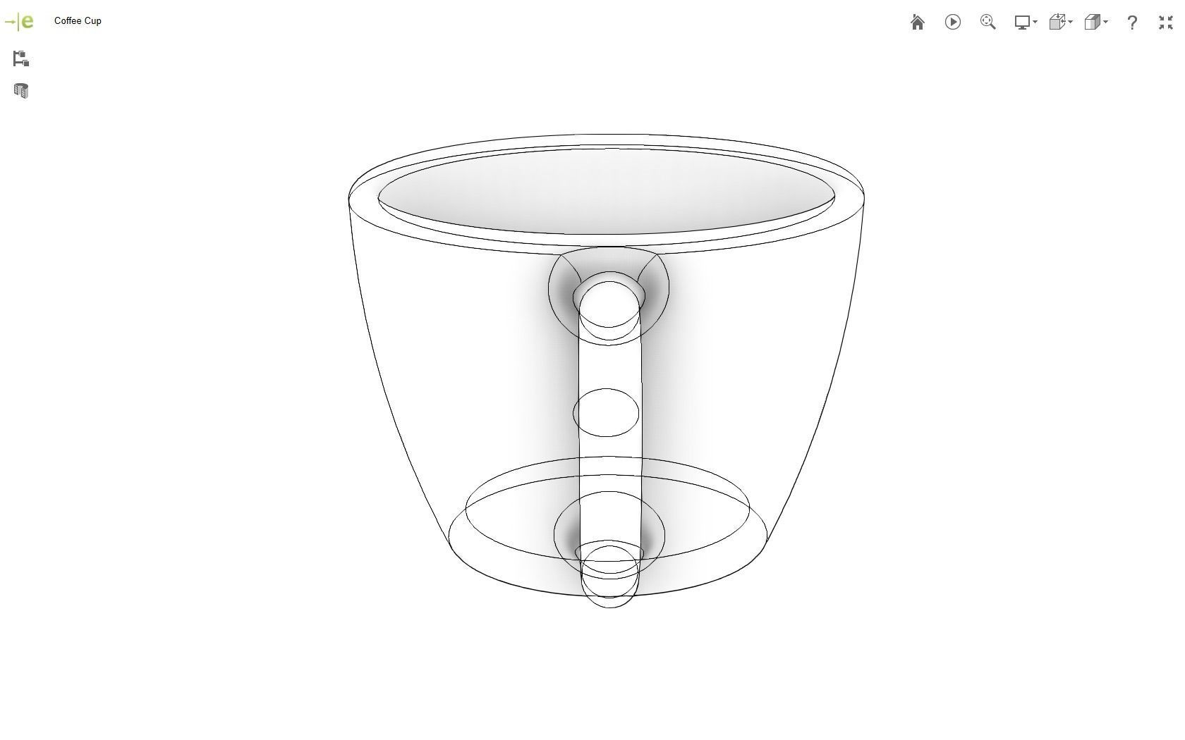 Coffee Cup 3D print model_26