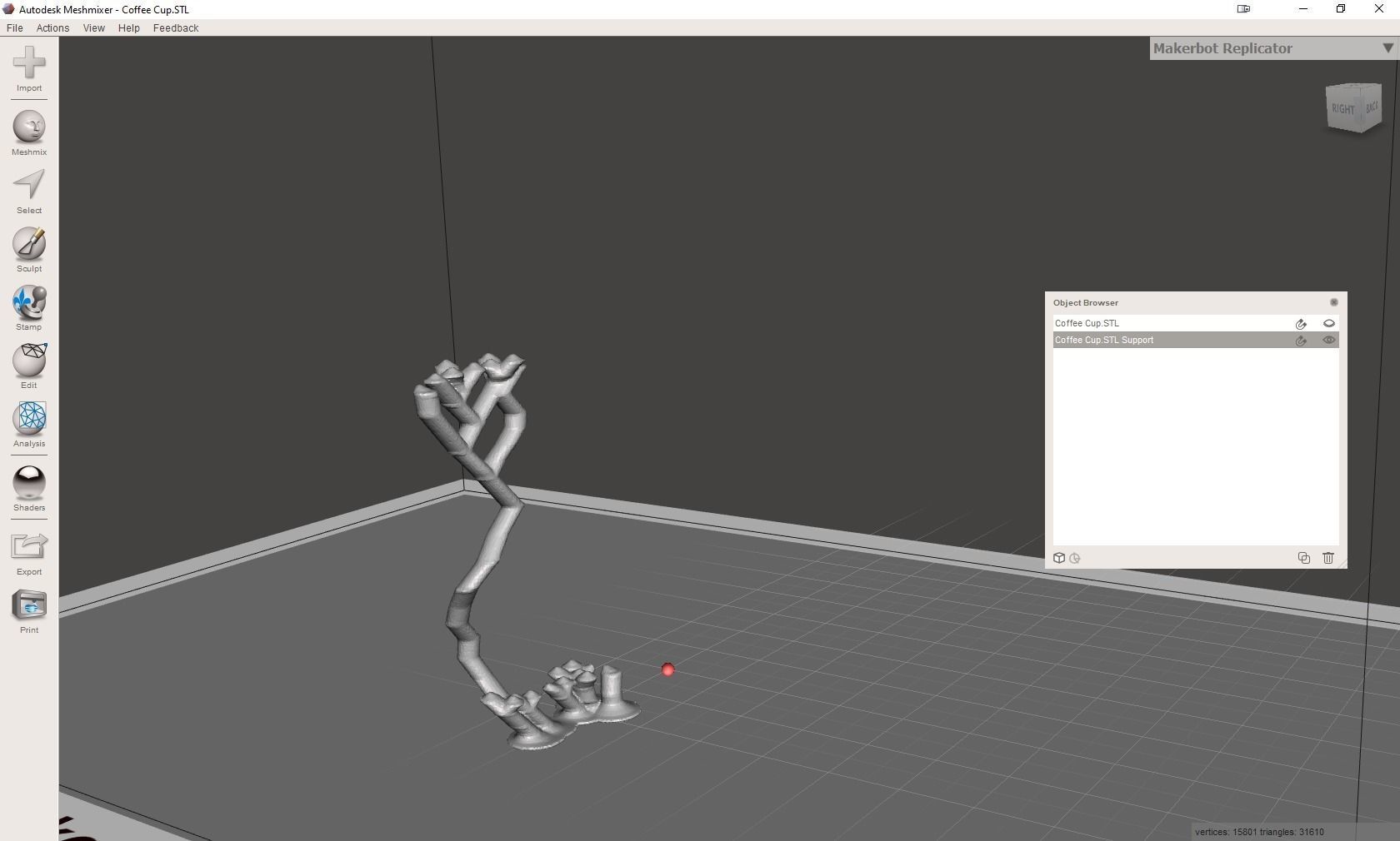 Coffee Cup 3D print model_52