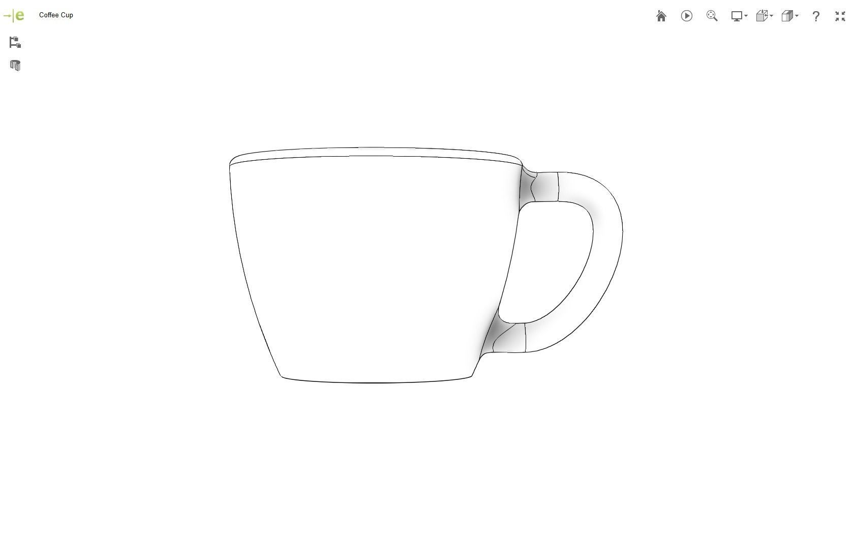 Coffee Cup 3D print model_14