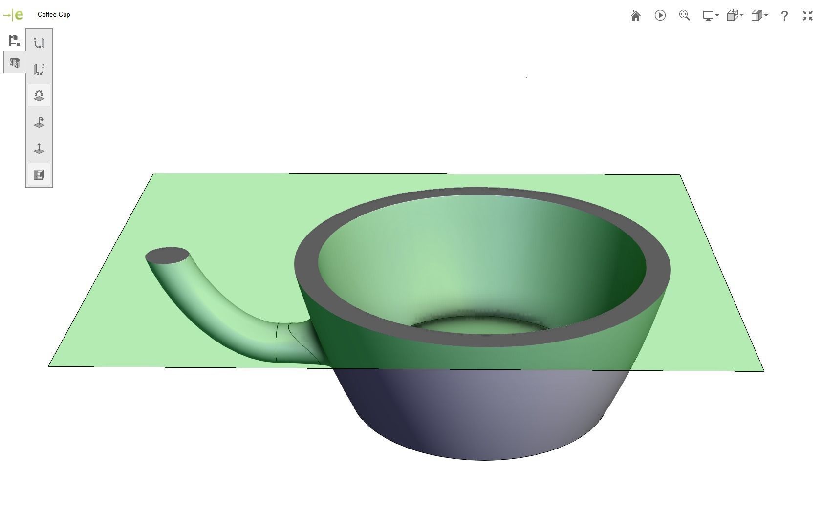 Coffee Cup 3D print model_44