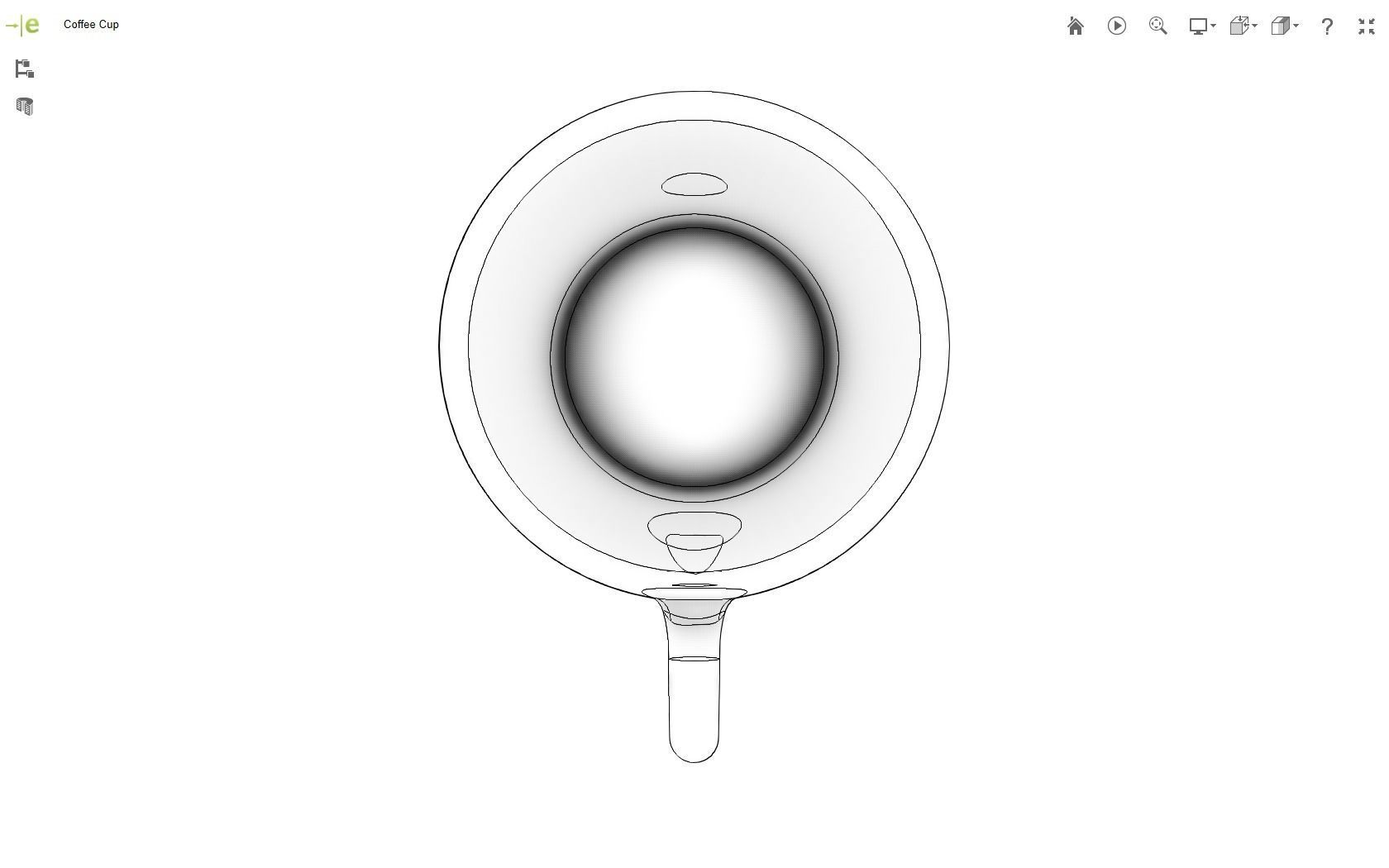 Coffee Cup 3D print model_11