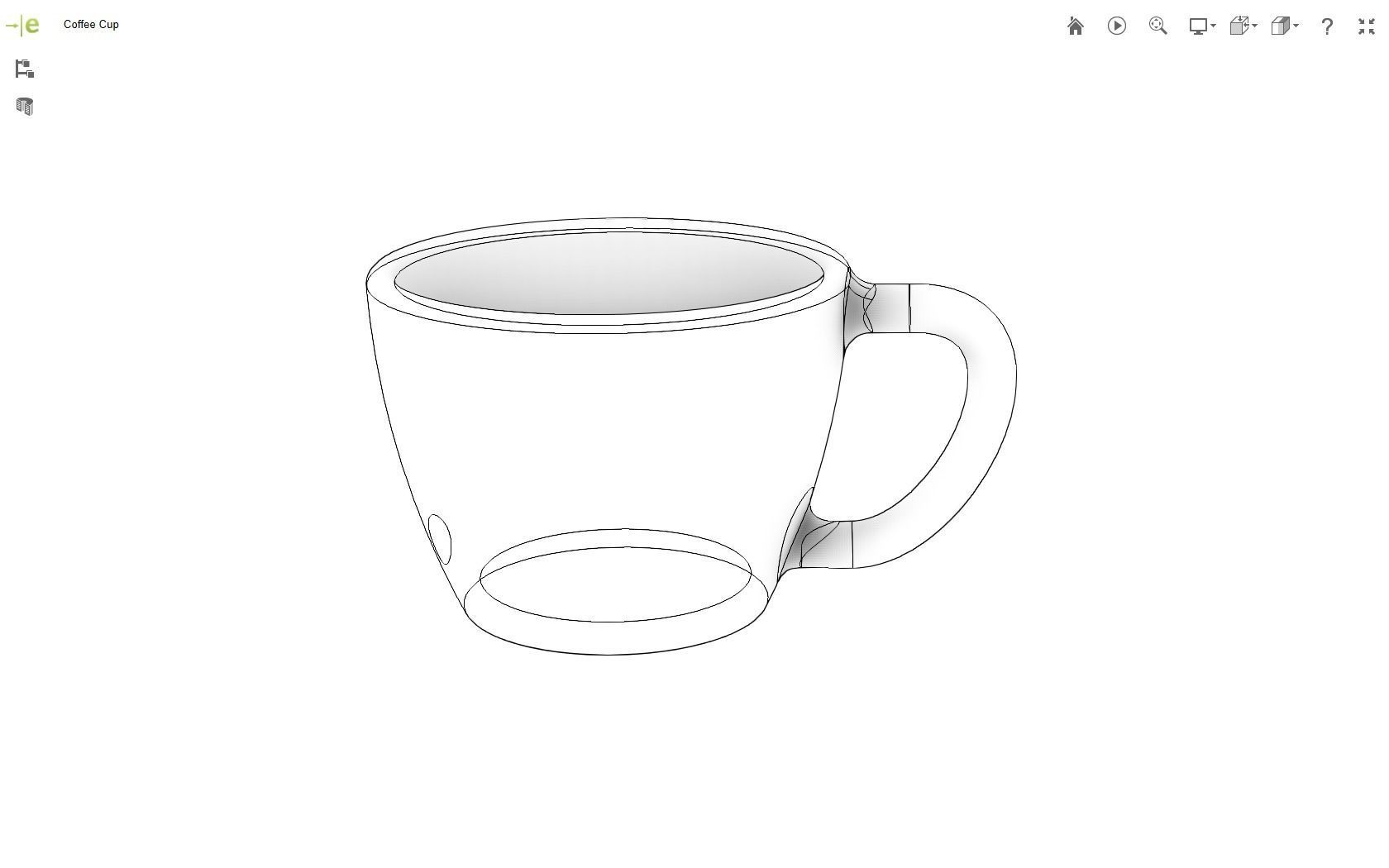 Coffee Cup 3D print model_16