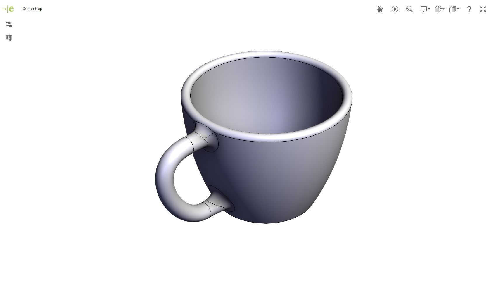 Coffee Cup 3D print model_4
