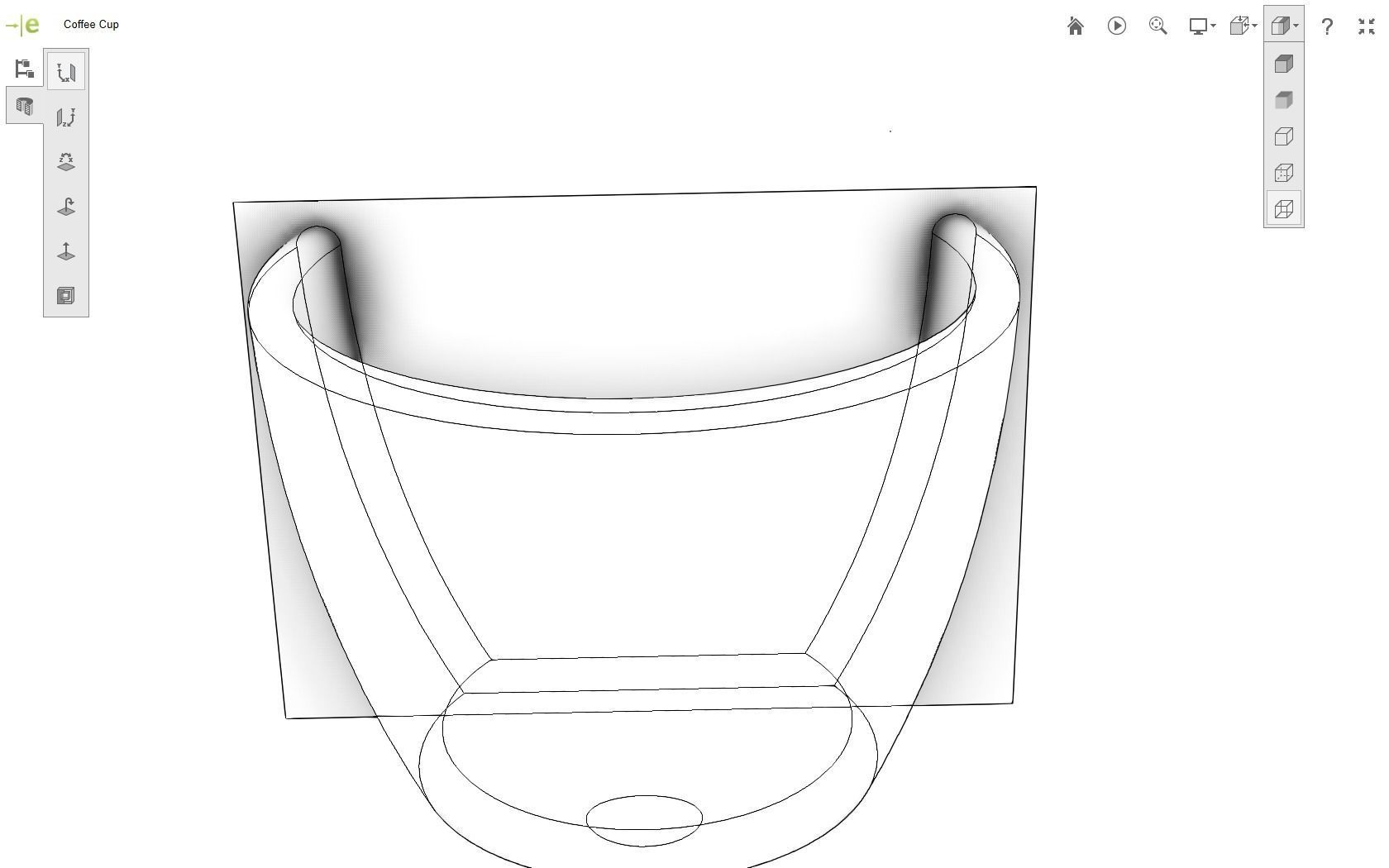 Coffee Cup 3D print model_39