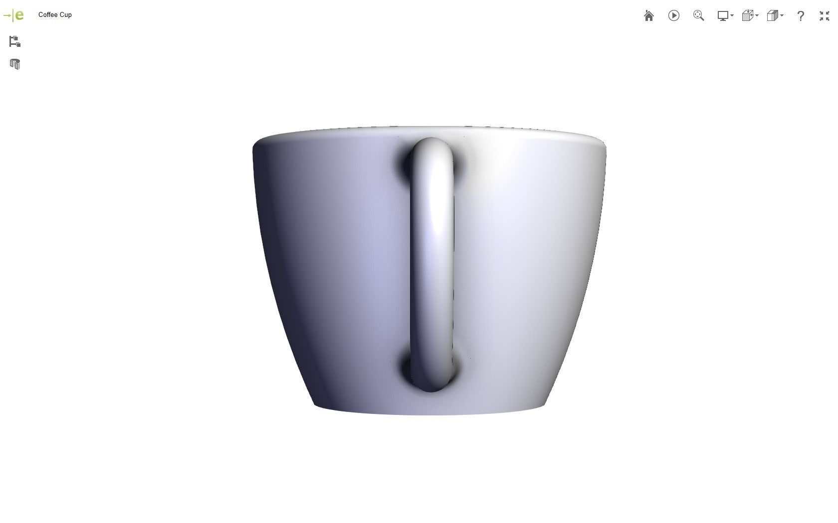 Coffee Cup 3D print model_23