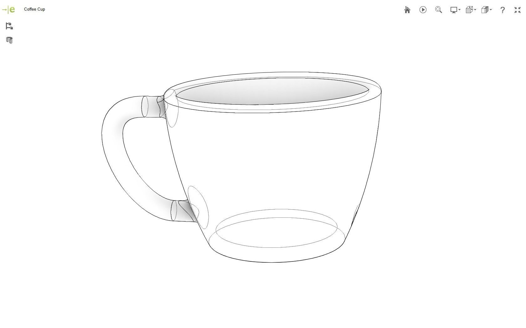 Coffee Cup 3D print model_30