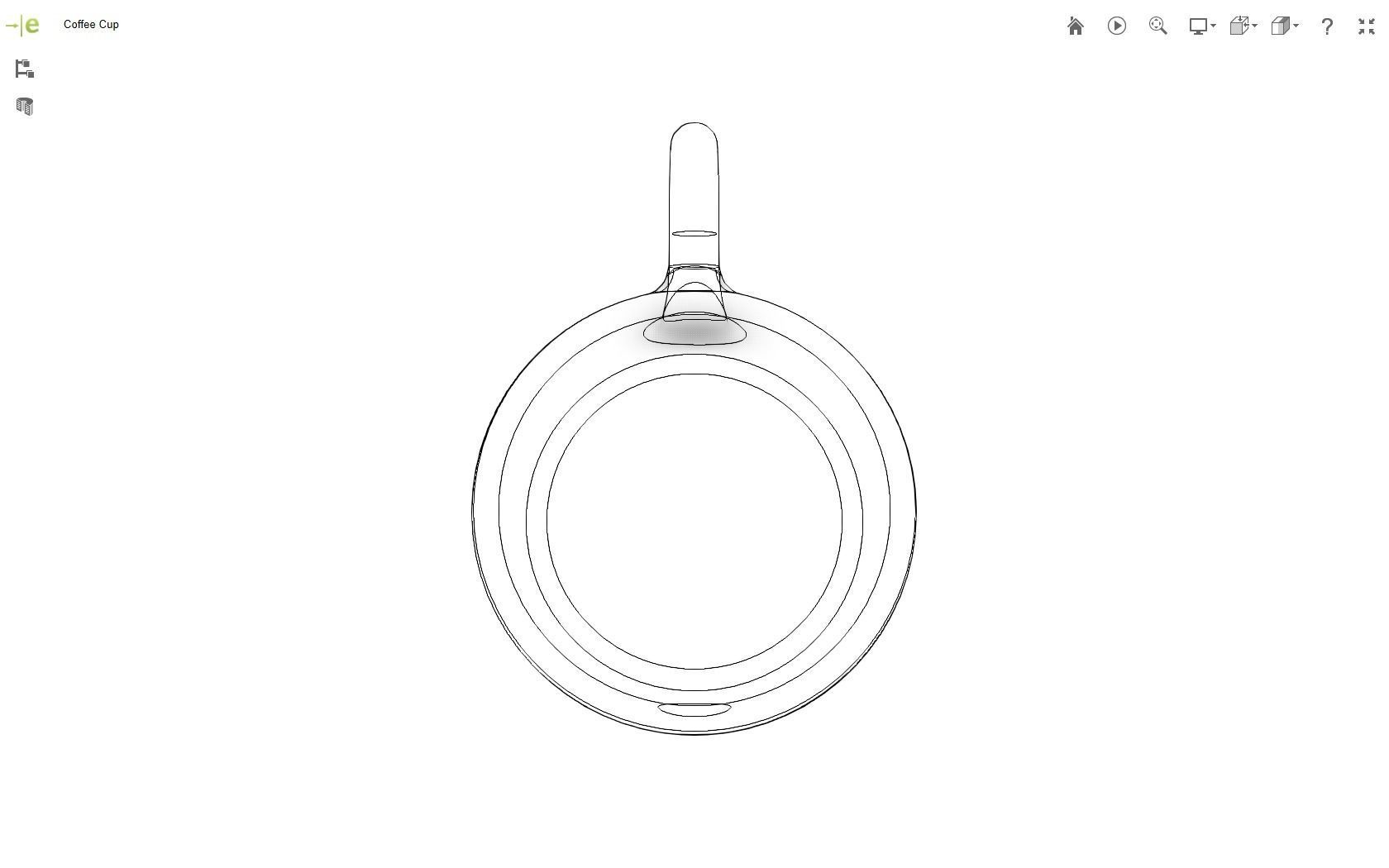 Coffee Cup 3D print model_20