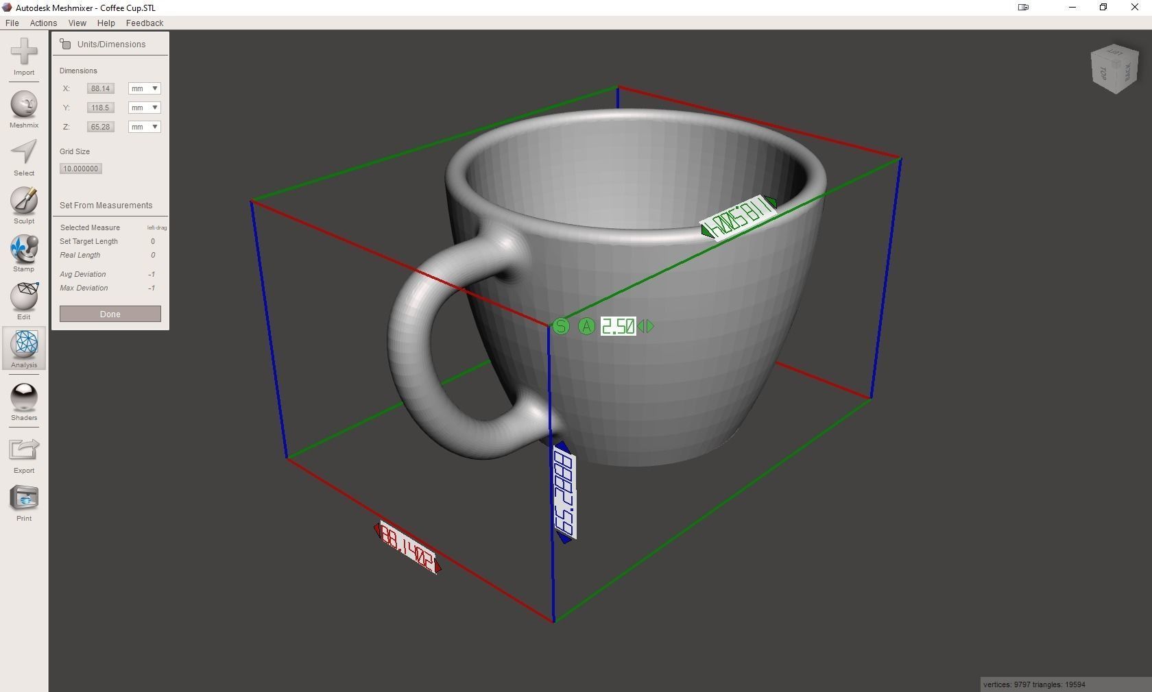 Coffee Cup 3D print model_3