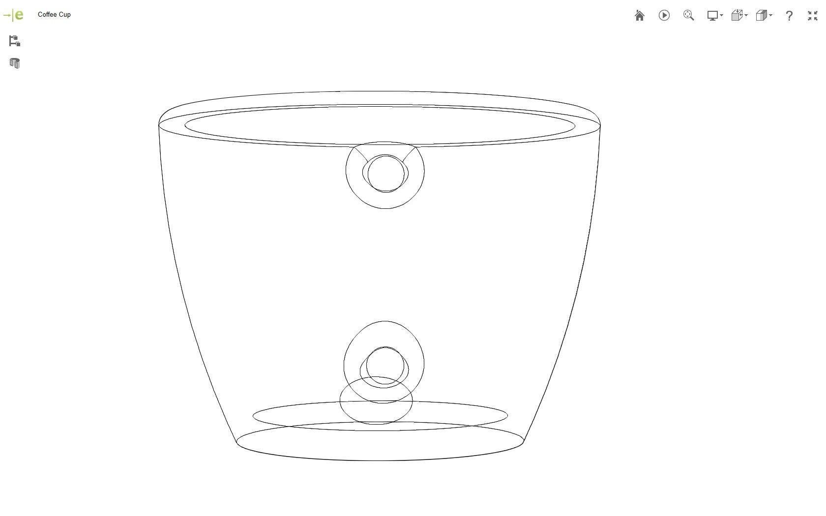 Coffee Cup 3D print model_35