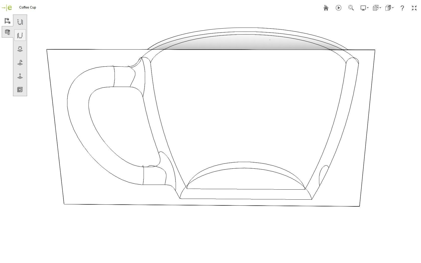 Coffee Cup 3D print model_42