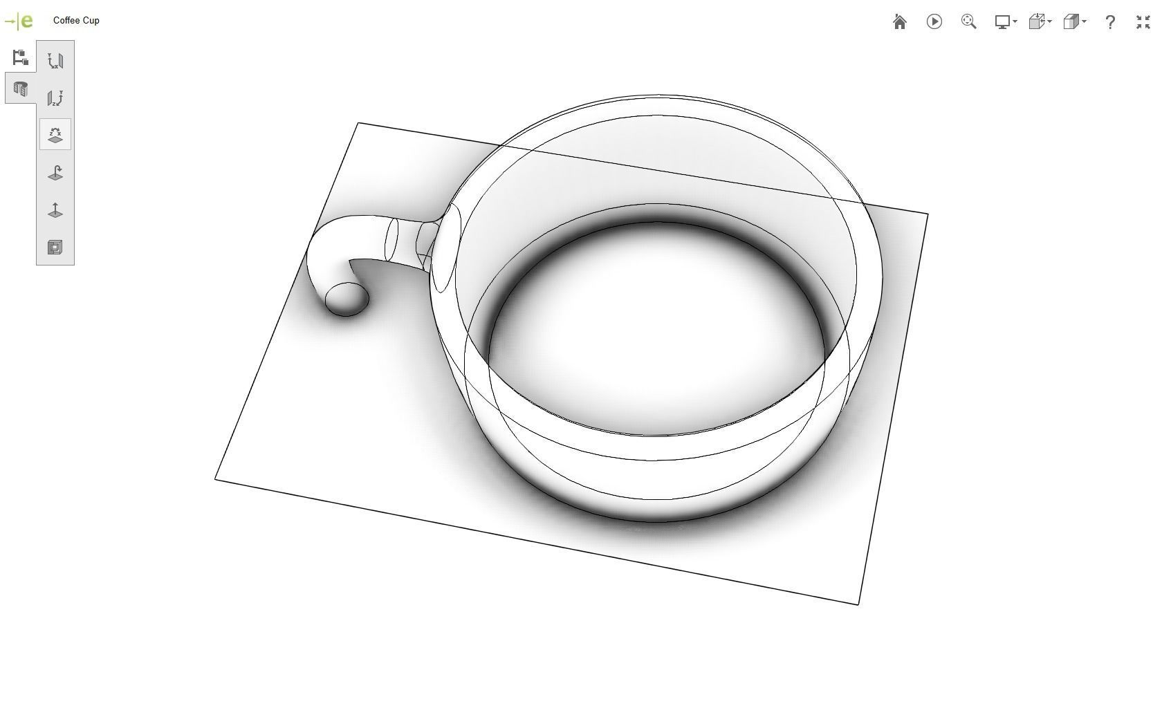 Coffee Cup 3D print model_48
