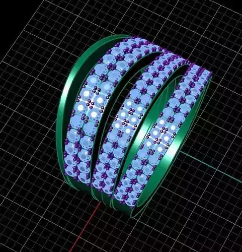 Woman Ring 4 Rounds Design by MrMorokort