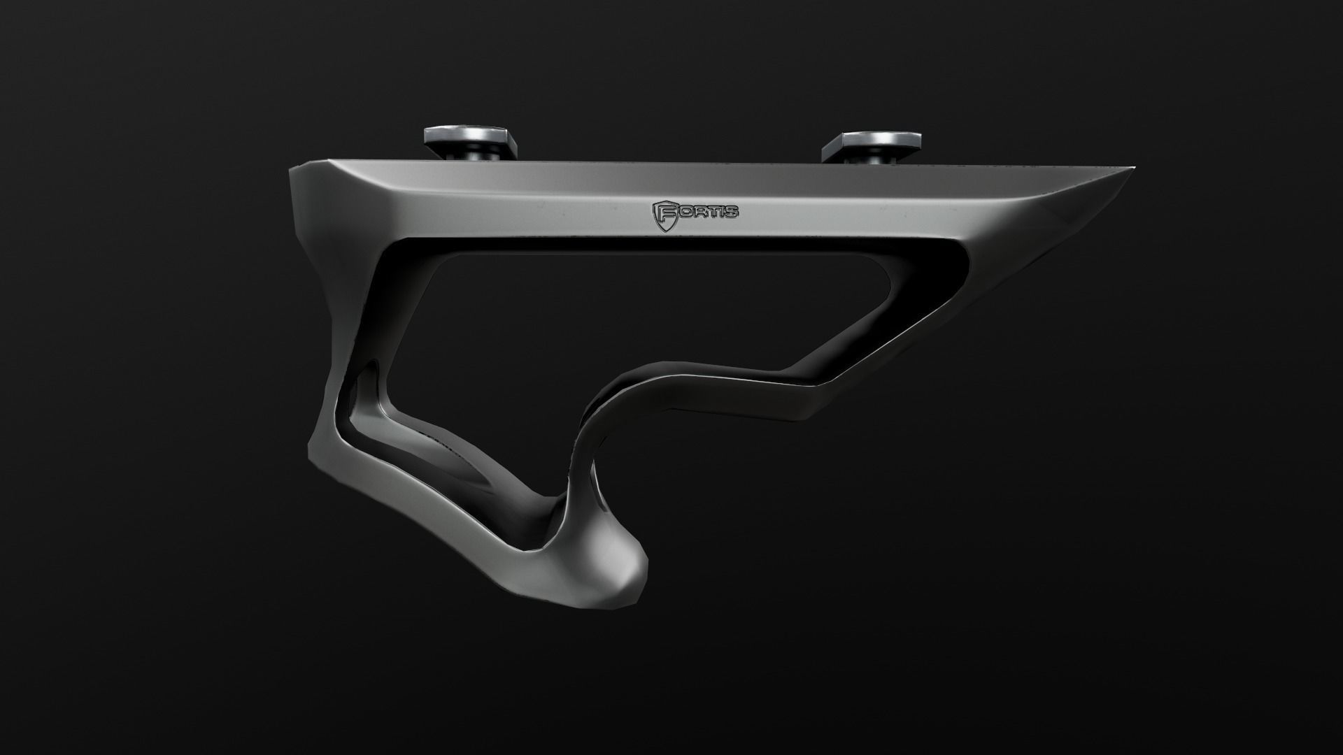 Fortis SHIFT Short MLOK Angled Grip Low-poly 3D model_4
