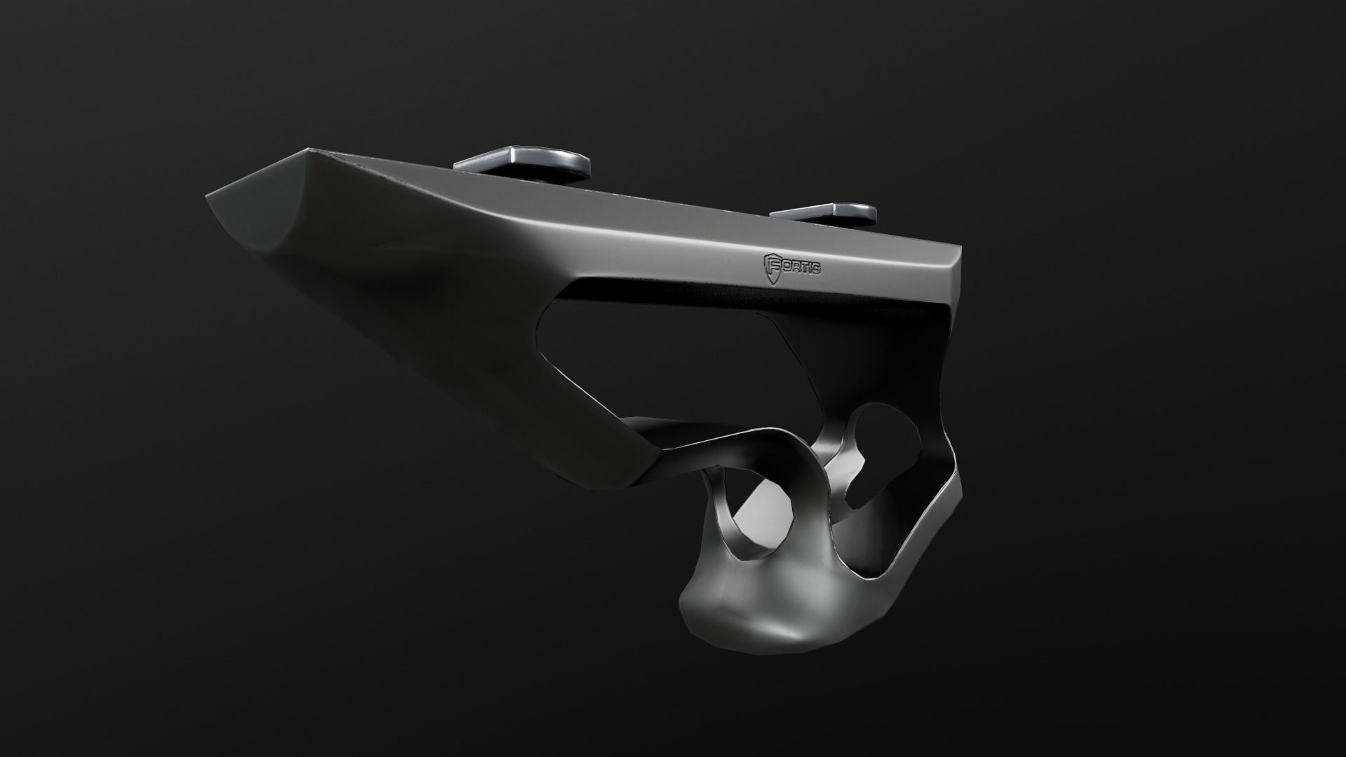 Fortis SHIFT Short MLOK Angled Grip Low-poly 3D model_7