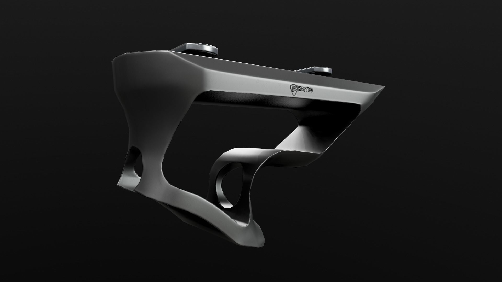 Fortis SHIFT Short MLOK Angled Grip Low-poly 3D model_11