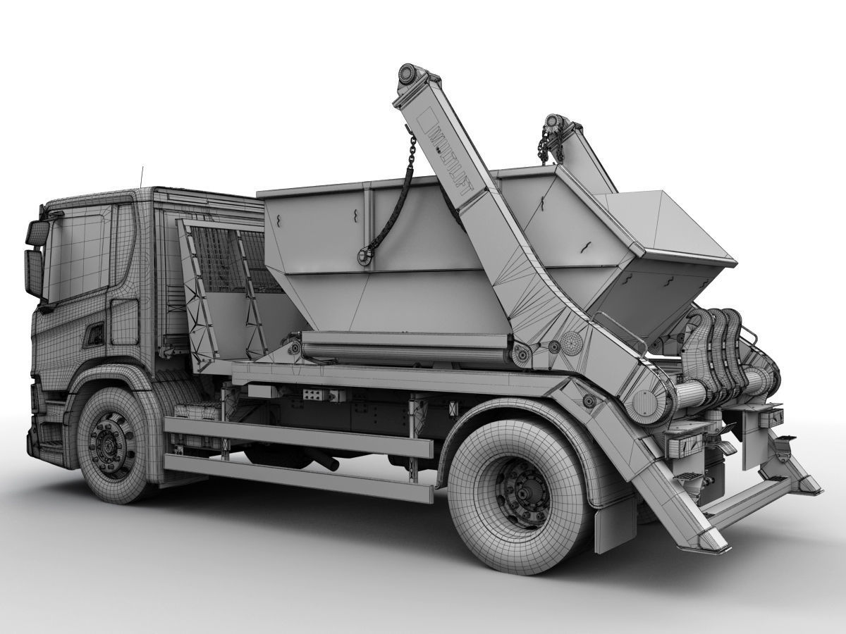 Truck Multilift Futura 12 3D model_13