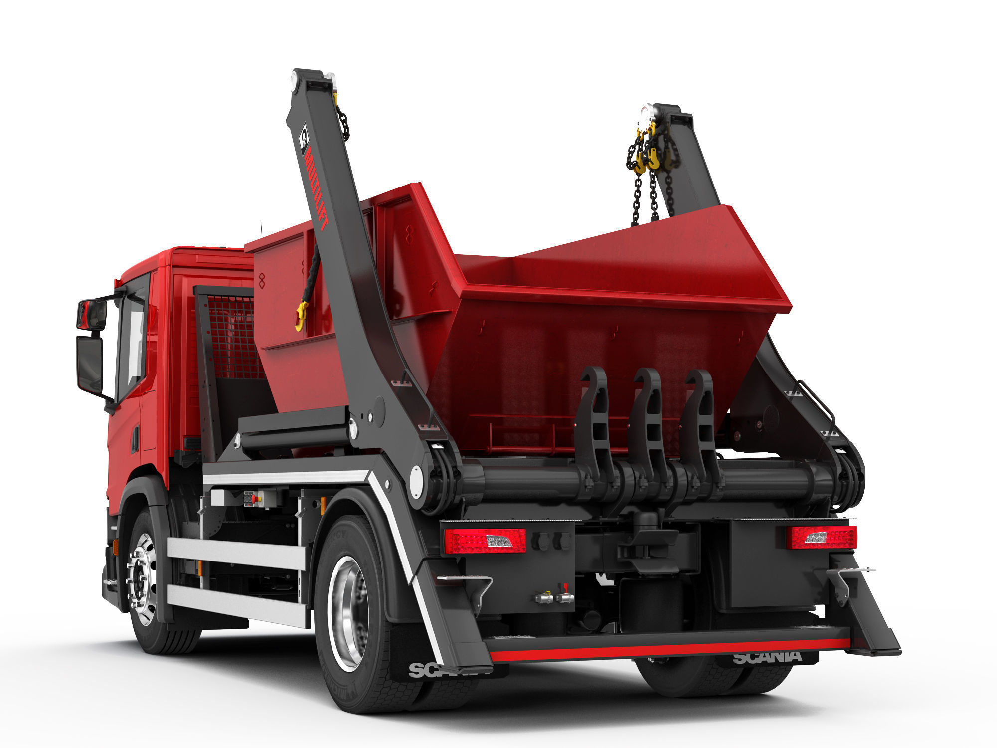 Truck Multilift Futura 12 3D model_6