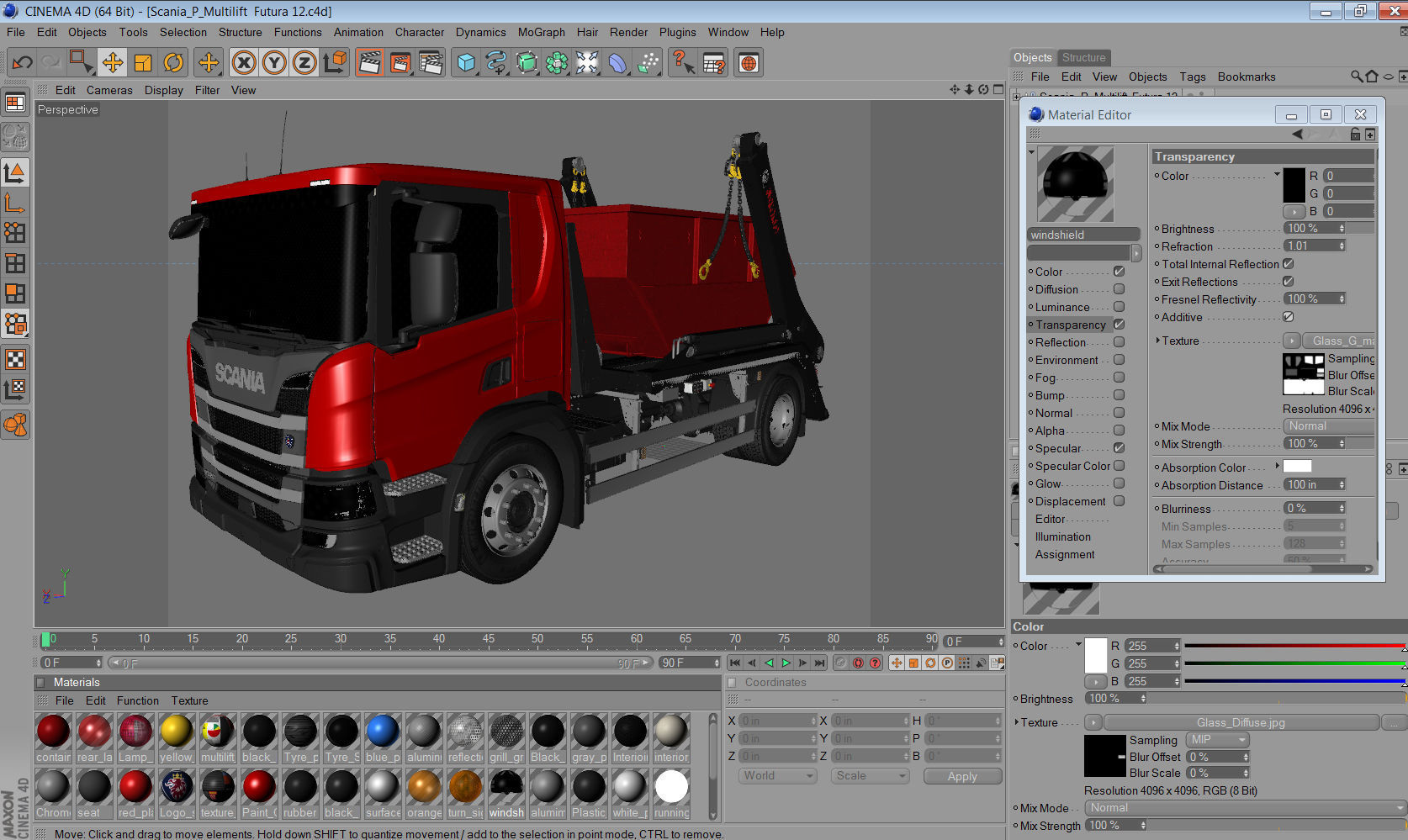 Truck Multilift Futura 12 3D model_16