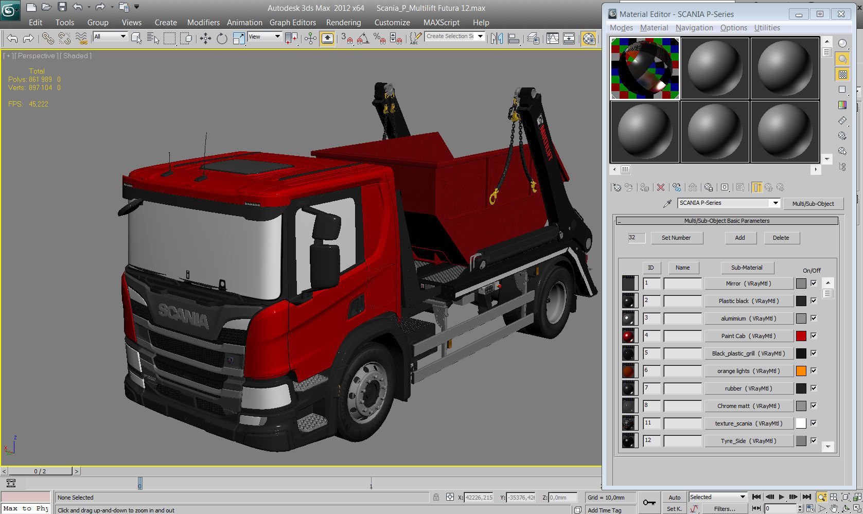 Truck Multilift Futura 12 3D model_14