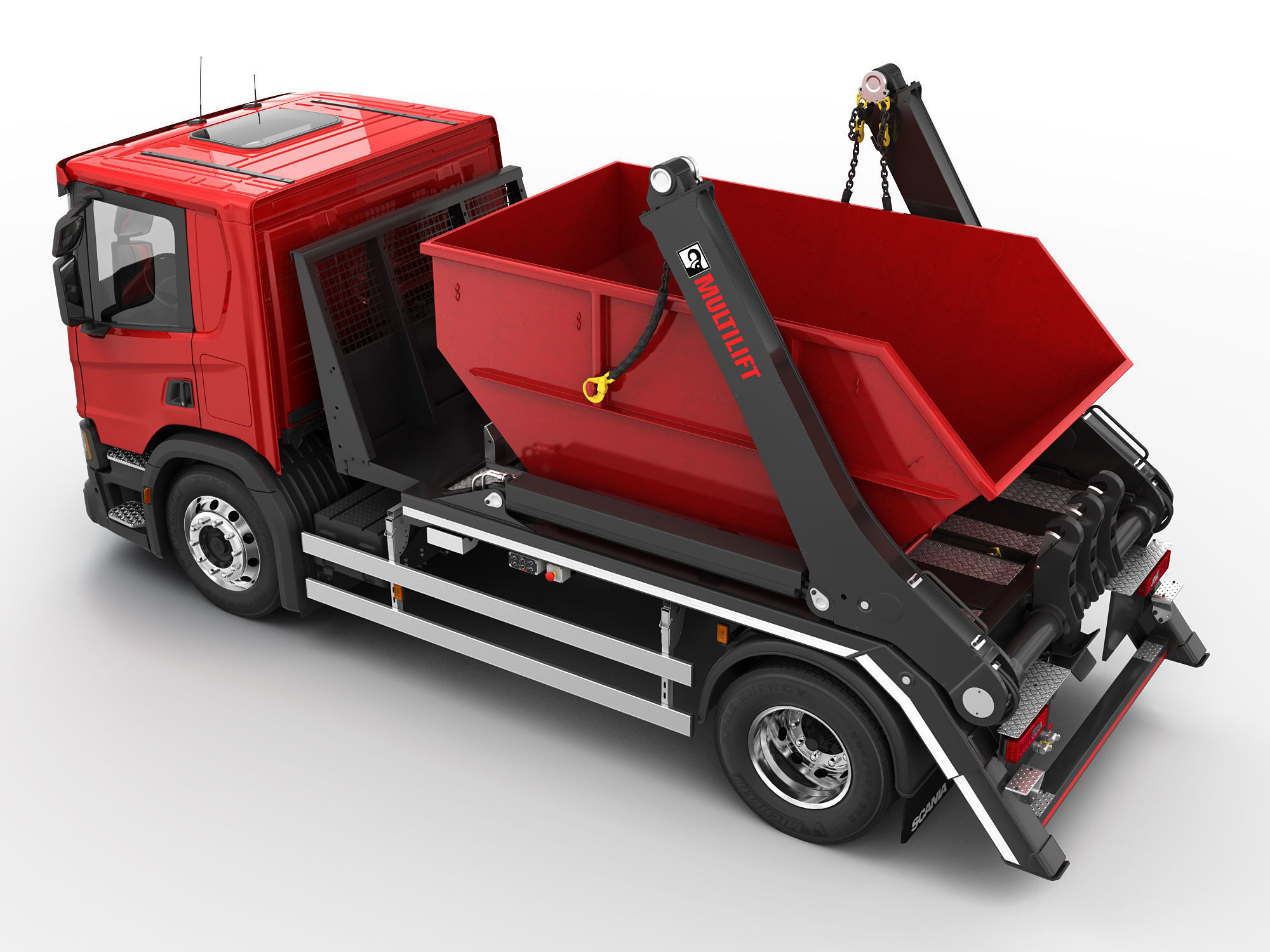 Truck Multilift Futura 12 3D model_8