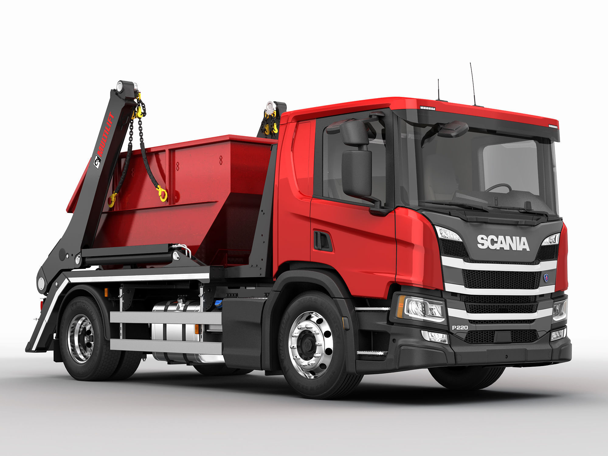 Truck Multilift Futura 12 3D model_2